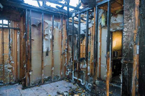 Professional Smoke Damage Removal technician working in Garden City, KS